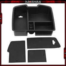 For Silverado Avalanche Sierra Yukon 07-14 Center Console Armrest Organizer Tray