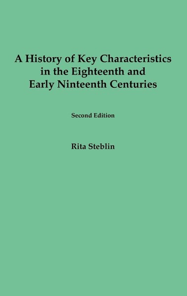 Rita Steblin | A History of Key Characteristics In The 18Th And Early 19Th...-image