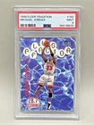 1998 Fleer Tradition Michael Jordan Card #142 Plus Factor PSA 9 Mint