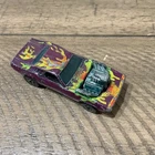 Vintage Hot Wheels Purple  ‘1970 Rodger Dodger Redline Die Cast Metal Car AS IS
