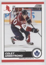 2010-11 Score Colby Armstrong #449 t4m