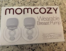 Momcozy S9 Pro Wearable Hands-Free Double Electric Breast Pump Set White