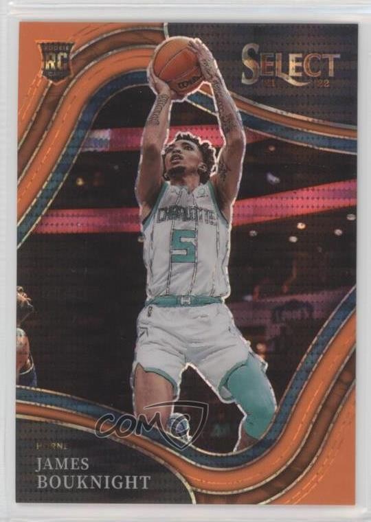 2021-22 Select Courtside FOTL Neon Orange Pulsar Prizm 1/15 James Bouknight 12ks