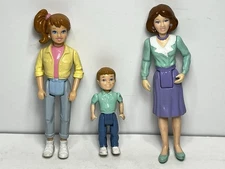 Playskool Dollhouse Figure Lot Of 3 Original FREE SHIPPING 