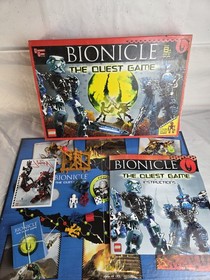 Lego BIONICLE The Quest BOARD GAME 100% COMPLETE Exclusive TOA INIKA 2006 Piraka