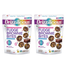 Drizzilicious Fudge Brownie Mini Rice Cakes, 8 oz. NEW LMTED FLAVOR! 2 PACK BIG
