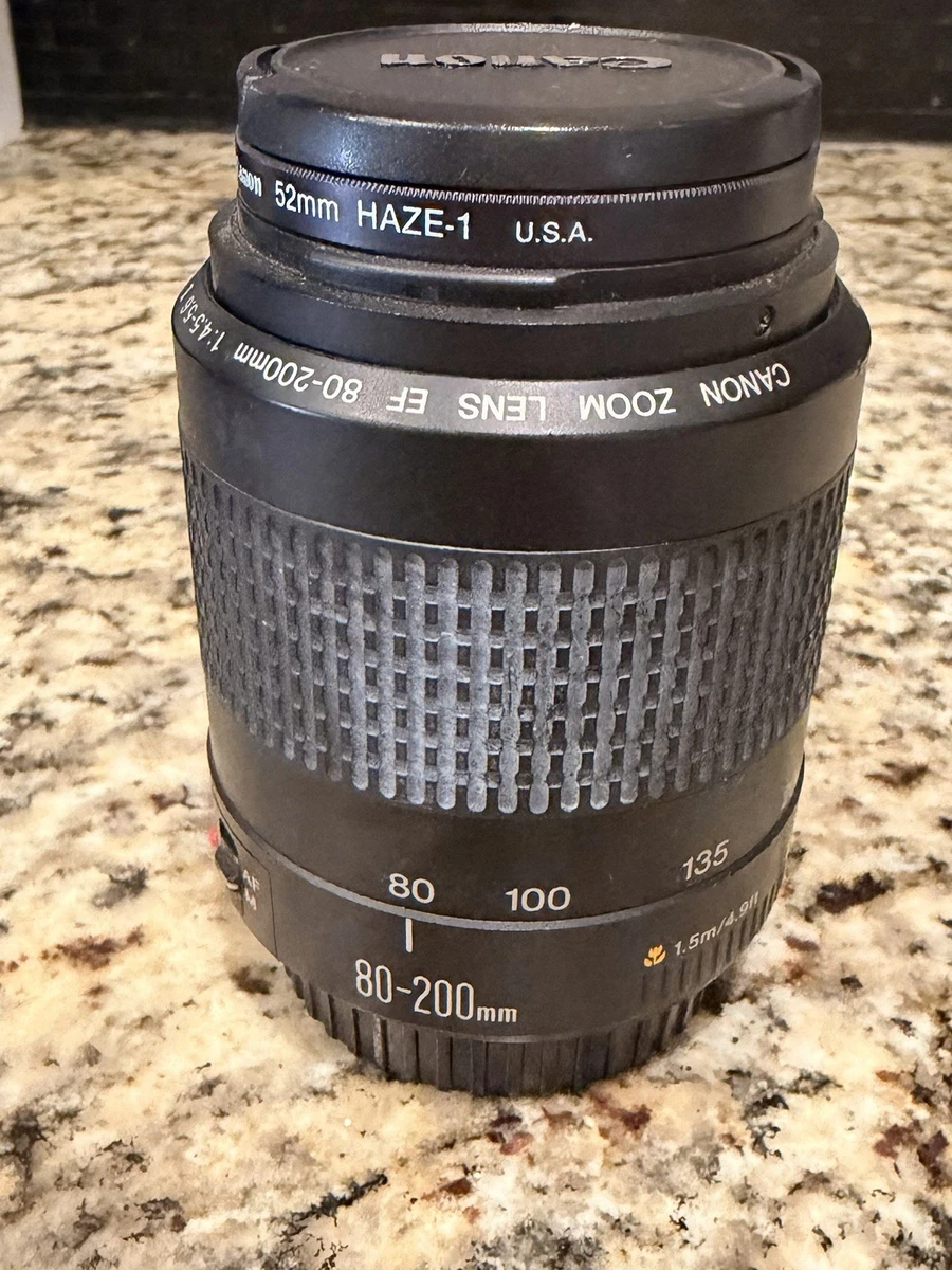 Preços baixos em Lentes de câmera Canon 80-200mm f/4.5-5.6 | eBay