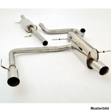FMS 76mm Duplex-Anlage Auspuff für Audi A5 B8 Sportback Frontantrieb und Quattro