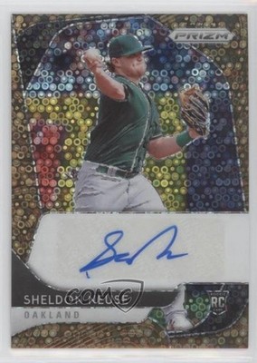 2020 Prizm Rookie Quick Pitch Bronze Donut Circle 1/25 Sheldon Neuse Auto RC q4j