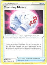 Guanti Pulizia 136/172 Stelle Brillanti BRS NM Carta Pokemon TCG