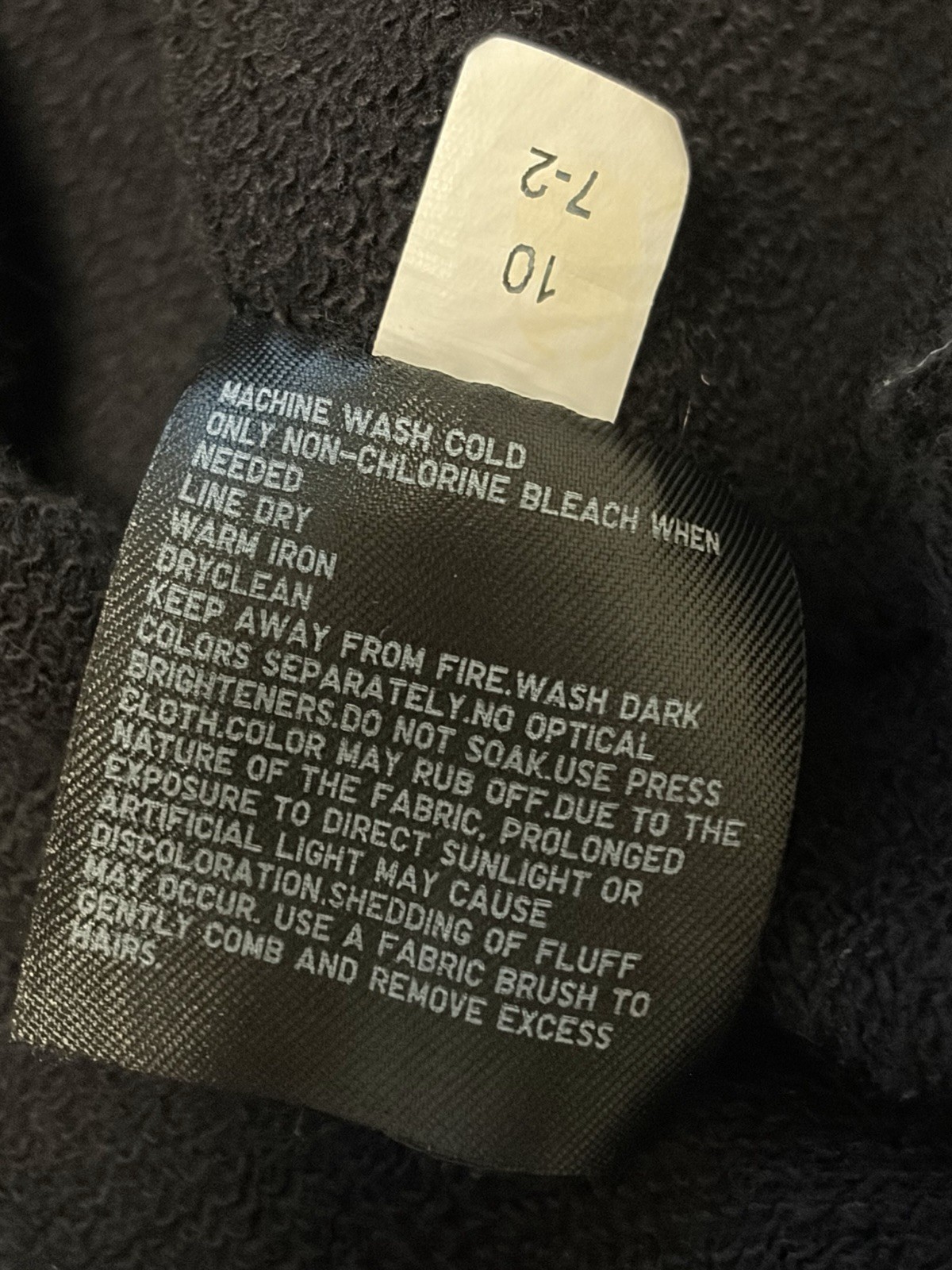 Uniqlo Cropped Black 100% Cotton Sweatshirt~Womens M~ Balloon Sleeves Oversized thumbnail 12