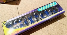 Scalextric Blue Pit Crew Set Boxed