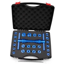 25PCS Bicycle Bearing Press Set for Wheel Hub, Soft Tail Frame Pivot Point 