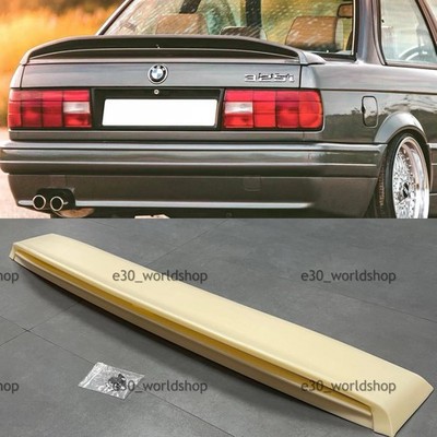 BMW E30 | M-Technic 2 | Trunk Spoiler | Rear Wing Lip| Plastic M Tech 2 Bumper