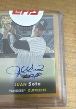 2024 Topps Archives - Fan Favorites Premium Autographs Juan Soto #FF-JSO Gold...