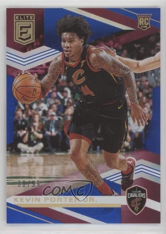 2019-20 Donruss Elite Rookies Blue 30/99 Kevin Porter Jr #137 0hn9