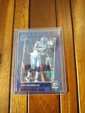 2021 Donruss Optic Purple Shock #242 Simi Fehoko Dallas Cowboys Rookie