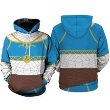 Zelda Tears of the Kingdom 3D Full Over Print Hoodie Zelda Costume