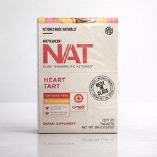 PRUVIT Ketones NAT 20 Packets Free Caffeine HEART TART/FREE SHIPPING exp 04/26