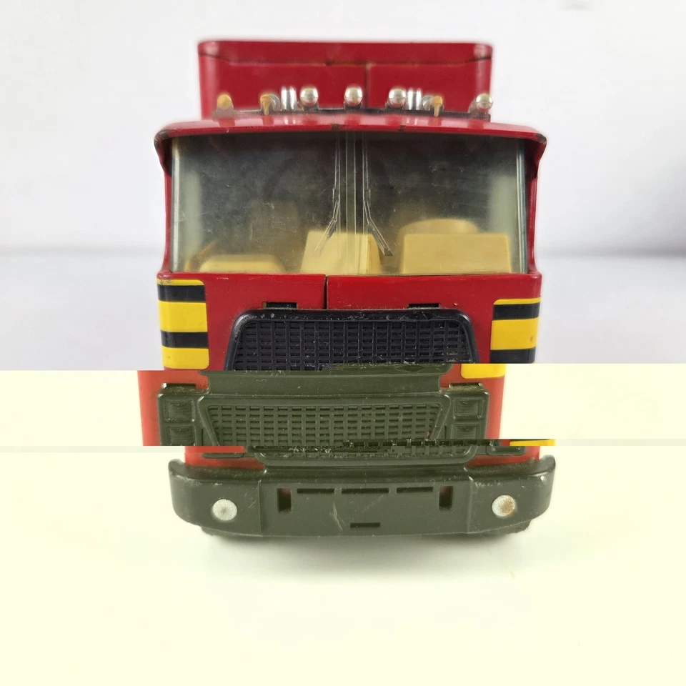 Vintage 1988 Nylint Metal Muscle Sunrise Disposal Service Garbage Truck Toy - Image 2 of 4