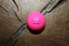 VINTAGE SOLID PINK PING PROMOTIONAL GOLF BALL