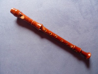 Alexander Heinrich Alt-Blockflöte barock Holz Doppellöcher