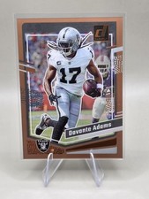 2023 Clearly Donruss Davante Adams #27  45/75 Orange Parallel - Raiders