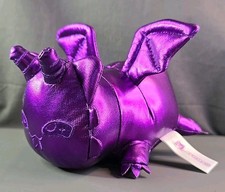 Aphmau MeeMeows Gemstone Dragons Amethyst Dragon Cat LE 6" Plush