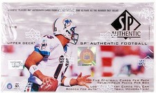 1998 Upper Deck SP Authentic Football Hobby Box