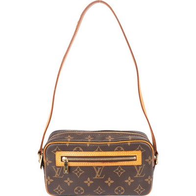 Louis Vuitton Canvas Monogram Pochette Cite Shoulder Bag Tasche