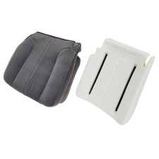 Cloth Dark Gray Driver Side Bottom Replacement Seat Cover Driver Side Foam