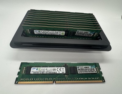 80GB (10x8GB) HP 647651-081 Server RAM RDIMM ECC REG DDR3-1600 Samsung & Hynix