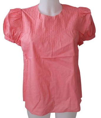 DAMEN BLUSE KURZARMBLUSE SCHLUPFBLUSE ROUGE PFIRSICH KITTY  twenty8twelve 38