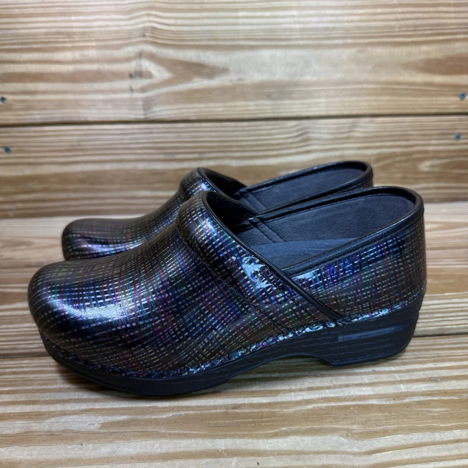 Dansko Women’s 37 / 7 XP Clogs Slip On Leather Professional Work Shoes - Image 4 of 4