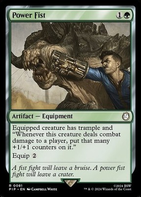 MTG - Power Fist - Universes Beyond: Fallout