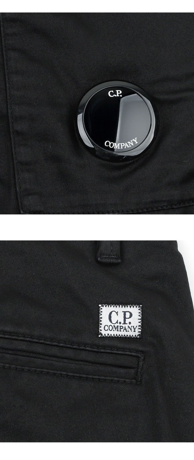 CP Company Men's Lens Patch Stretch Cargo Pants 152101349 thumbnail 4