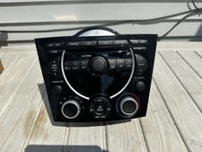 Mazda RX8 Radio 6 Disc changer & Climate Control Panel O3411 DG