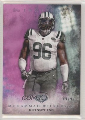 2015 Topps Inception Magenta 9/99 Muhammad Wilkerson #92 3lz