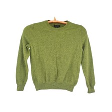 Tahari 2-Ply 100 Cashmere Sweater Women's Size XL Crew Neck Minimalist