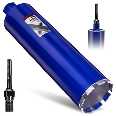 Daduori 4 Concrete Core Drill Bit Sds Max Adapter 1-1/4-7 Thread - 14 Cutting