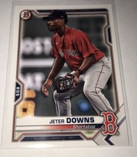 2021 Bowman Jeter Downs #BP-107 Prospect Card Boston Red Sox Baseball