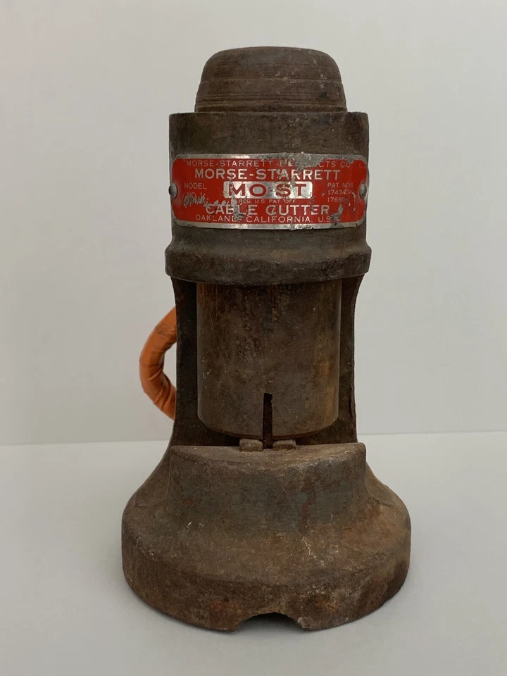 VTG Rustic Morse Starrett Cable Cutter Model No. 1 - Image 3 of 4