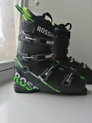 Rossignol Speed 80 Ski Boots Black /Green Size 28.5