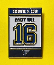 NHL National Hockey League ST LOUIS BLUES Brett Hull Pin Retired NHL Pin USAOnly
