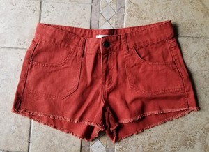 colored jean shorts