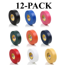Howies Hockey Colored Shin Pad Tape 12-Pack 1" x 30yd - Choose Color
