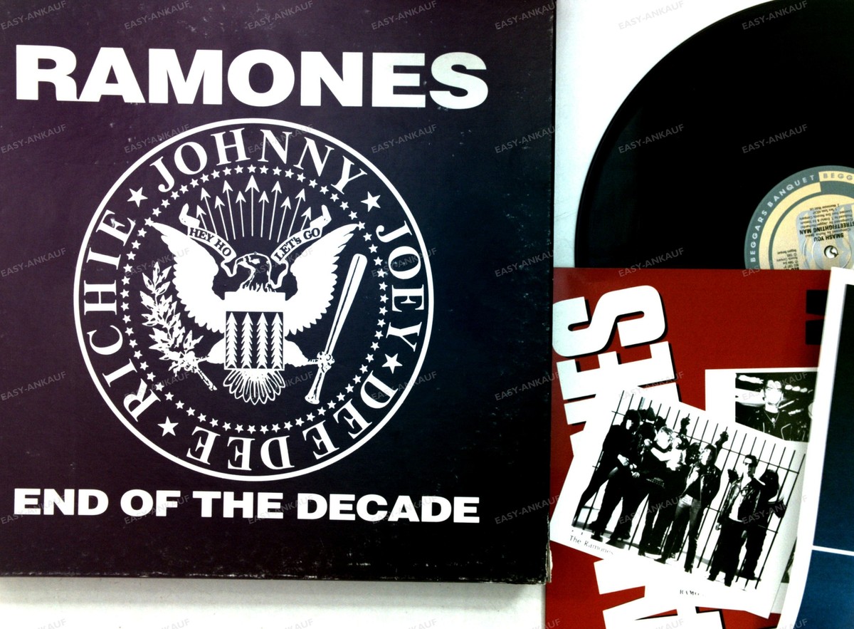 Ramones - End Of The Decade UK 6Maxi 1987 + Inserts .* | eBay
