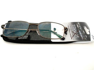 Reading glasses Magnivision CAMERON T-10 GUN - MSRP $28.00