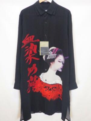 YOHJI YAMAMOTO BLOOD STAINED CAT 2018SS SHIRT MEN POUR HOMME BS