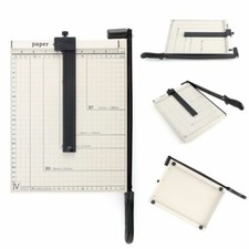 Taglierina Cutter Professionale Ghigliottina Carta Fogli A4 Lama Precisione dfh